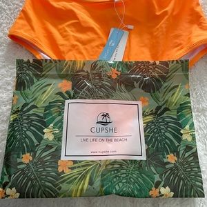CUPSHE high waisted bikini bottom